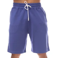 Marcelo Burlon Cross Basket Shorts in Blue-White