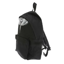 Marcelo Burlon Junior Icon Wings Backpack in Black Grey