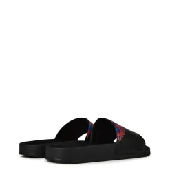 Marcelo Burlon Marcelo Curvswinslid Slides in Black
