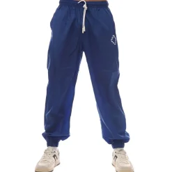 Marcelo Burlon Tempera Cross Nylon Jogging Bottoms in Blue-White
