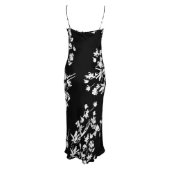 Marella Floral Dress in Black