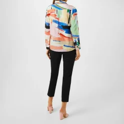 Marella Relaxed Fit Long Sleeve Shirt in Pink
