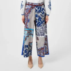 Max Mara Weekend West Trousers in Blue