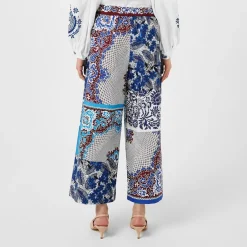 Max Mara Weekend West Trousers in Blue