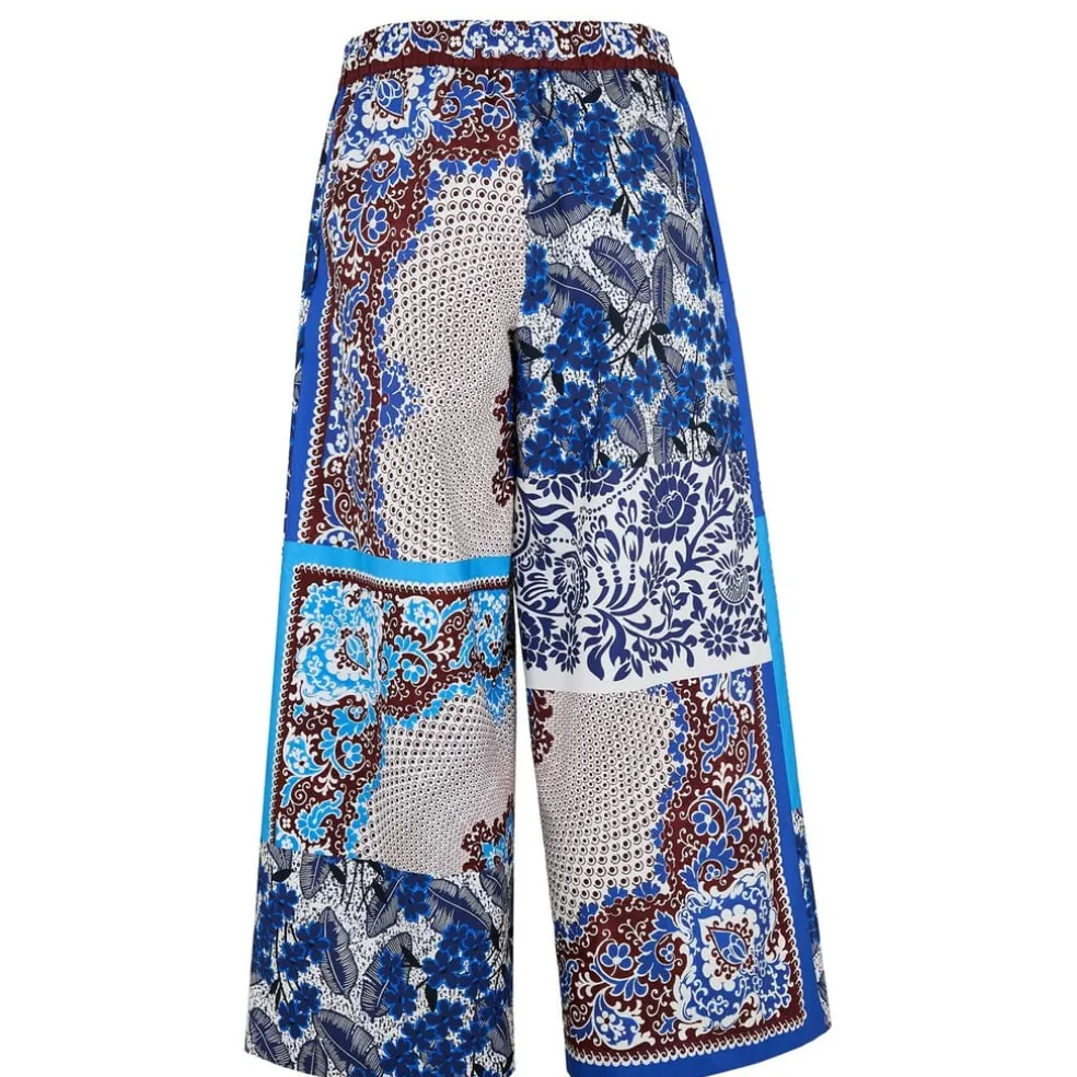 Max Mara Weekend West Trousers in Blue