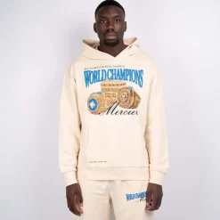 Mercier Champions Ring Hoodie in Ecru