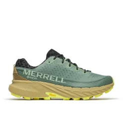 Merrell Agility5 Low Top Flat Heel Sneakers in Green