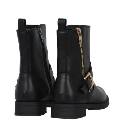 Miso Bella Biker Child Girls Boots in Black