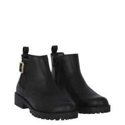 Miso Cojito Child Girls Ankle Boots in Black
