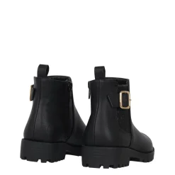 Miso Cojito Child Girls Ankle Boots in Black