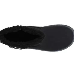 Miso Faith Child Girls Biker Boots in Black