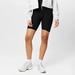 Miso Slim Fit Biking Shorts in Black