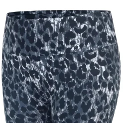 Miso Womens All Over Print Leggings in Black