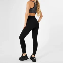 Miso Womens High Waist Leggings in Black
