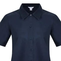 Miso Womens Oxford Day Dress in Blue