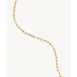 Missoma Classic Paperclip Chain Necklace in Gold