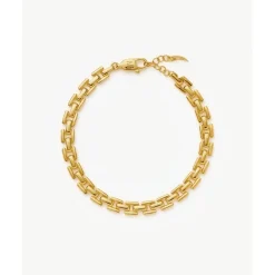 Missoma Timepiece Link Bracelet in Gold