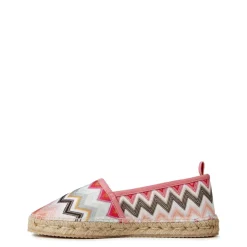 Missoni Chevron Espadrilles in Cream