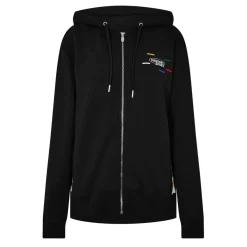 Missoni Legacy Hooded Relaxed Fit Sweatshirt Jacket in Black