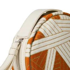 Missoni Nastri Bty Geometric Pouch in Orange