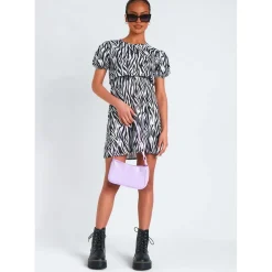 Missy Empire Day Dress in Black