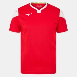 Mizuno Gm Shrt Rnbrd in Red