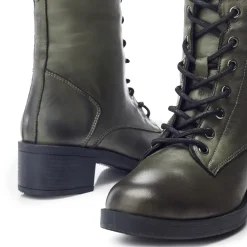 Moda in Pelle Calia Boots in Green