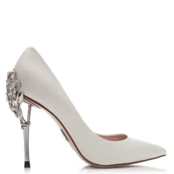Moda in Pelle Illari Stiletto High Heel Pumps in White