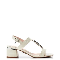Moda in Pelle Mini Slides Sandals in Pink