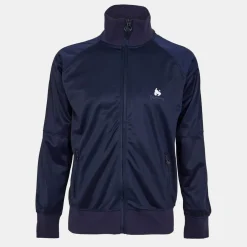 Money Tape Track Top in Blue