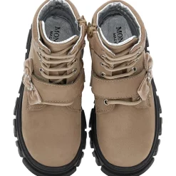 Monnalisa Monlisa Bow Boots in Beige