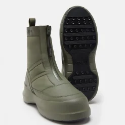 Moon Boot Luna Zip Boot in Green