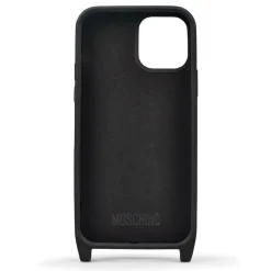 Moschino Stripe 12 Pro Iphone Case in Black