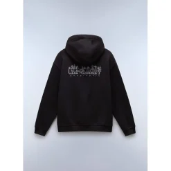 Napapijri Blanche Hooded Sweatshirt in Black