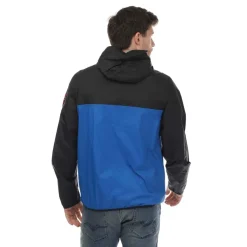 Napapijri Mens Coubertin Logo Jacket in blue navy