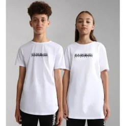 Napapijri Small Box T-Shirt in White