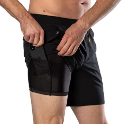 Nathan Ess Shorts 7in in Black