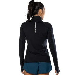 Nathan Tempo Quarter Zip in Black