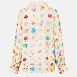 Never Fully Dressed Shell Geanie in Cream