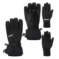 Nevica Womens 3 In 1 Gloves in Black