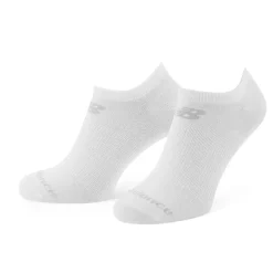 New Balance 3 Pack No Show Socks in White