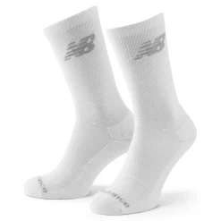 New Balance 10 Pk Cushioned Crew in White