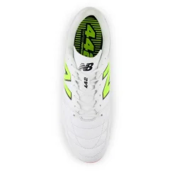 New Balance 442 V2 Firm Ground Football Boots in White