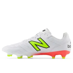 New Balance 442 V2 Firm Ground Football Boots in White