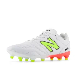 New Balance 442 V2 Firm Ground Football Boots in White