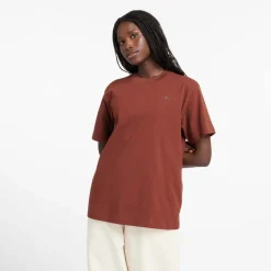 New Balance Athletics Jersey T-Shirt in Brown