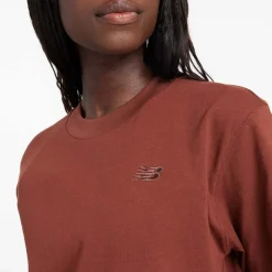 New Balance Athletics Jersey T-Shirt in Brown