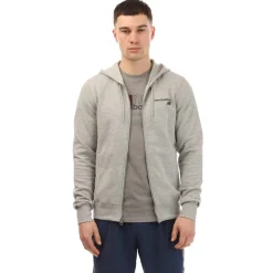 New Balance Classic Core Full-Zip Hoodie in Grey