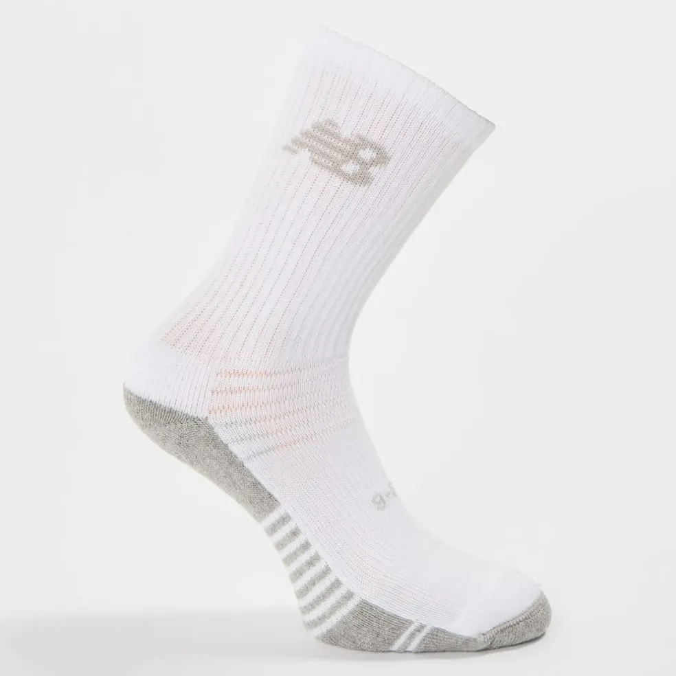 New Balance Crew Sock in White