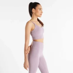 New Balance Harmony Light Support Sports Bra in Purple
